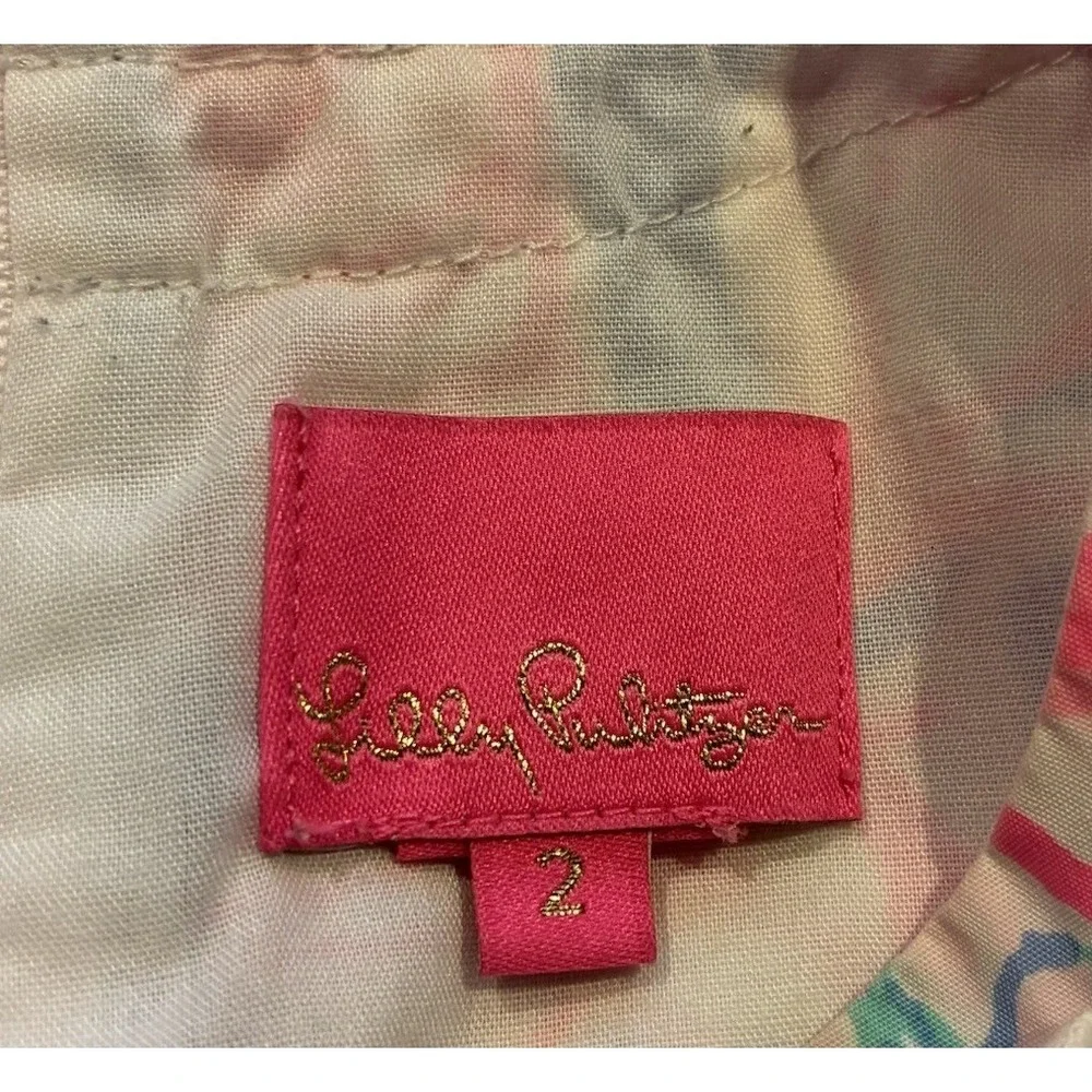 Lilly‎ Pulitzer Baby Lilly Shift Dress Swizzle In Size 2